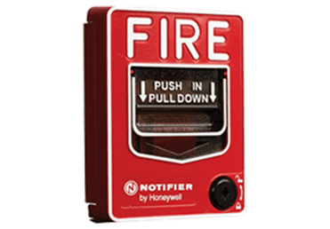 Figura 2 Estación manual del sistema de detección y alarma