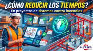 Cómo reducir los tiempos de un proyecto de sistemas contra incendios