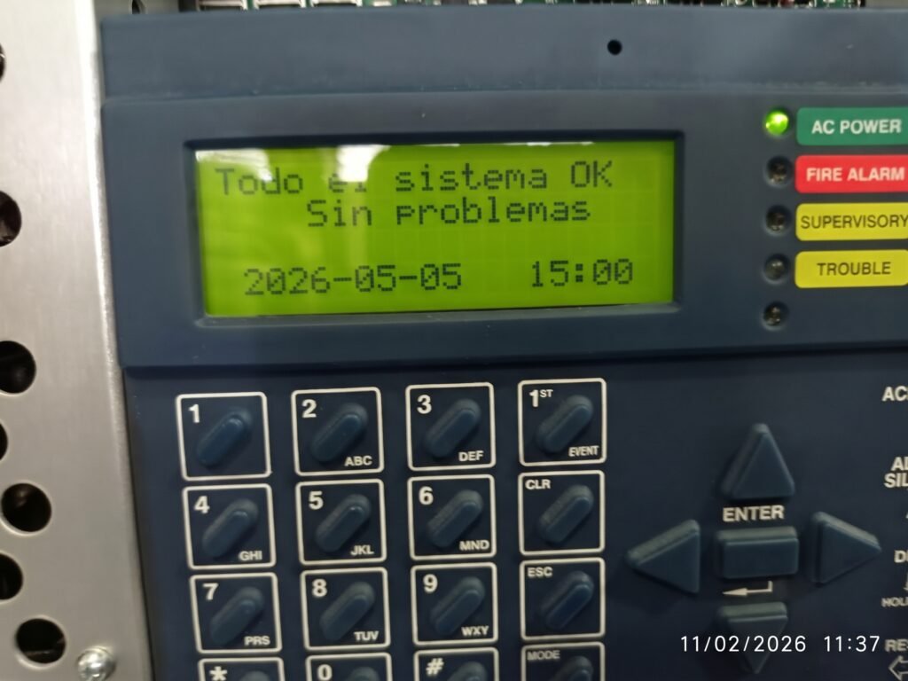 Soporte Técnico Urgente: Corregir errores en mi sistema contra incendio