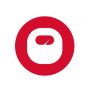 Bateria icono rojo